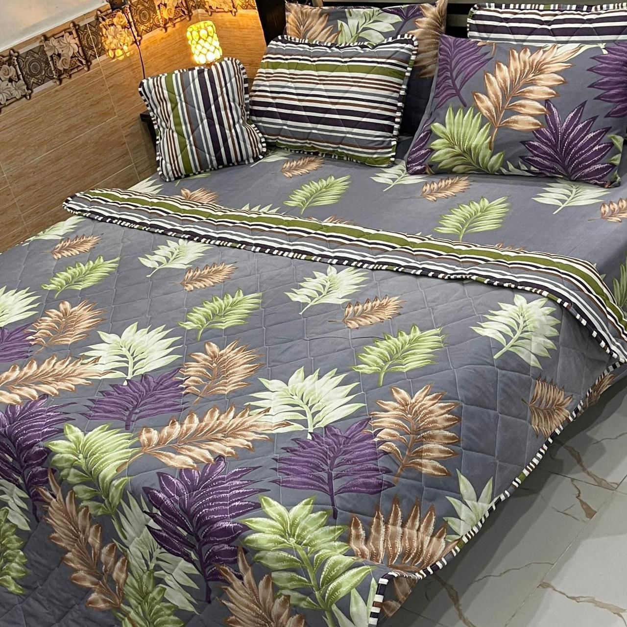 Gray Bed Sheet