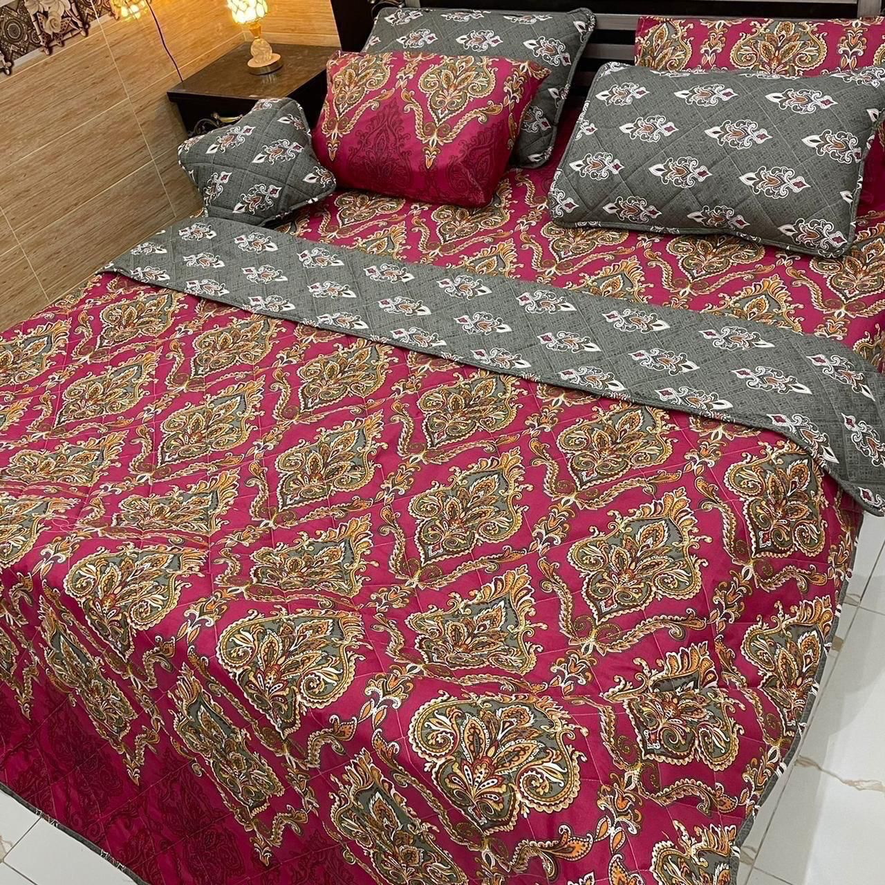 Marjanda Color Bed Sheet