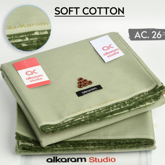 Pista Color Soft Cotton By Al-Karam