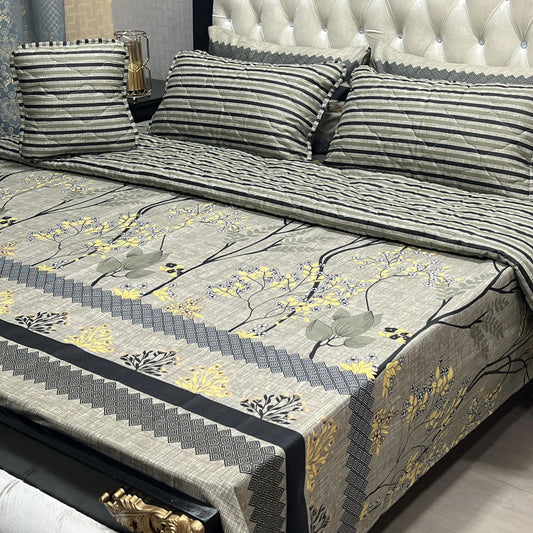 Gray Bed Sheet