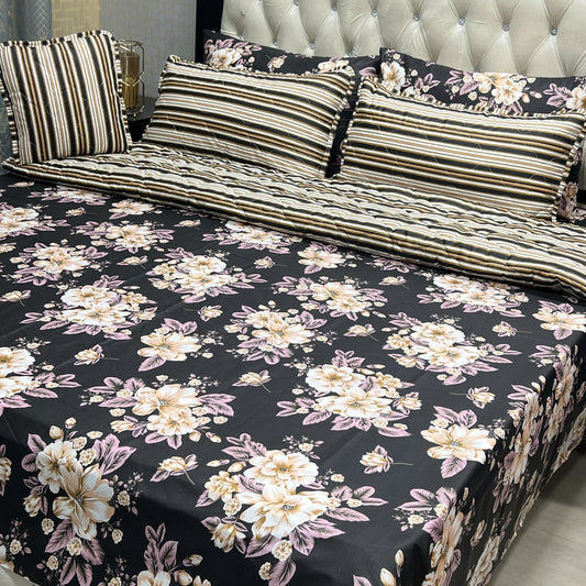 White Rose Bed Sheet