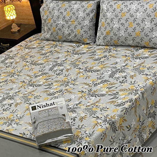 100% Pure Cotton Bedsheet