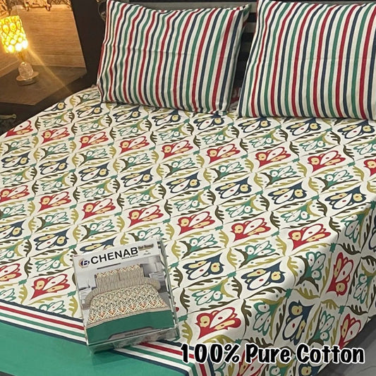100% Pure Cotton Bedsheet