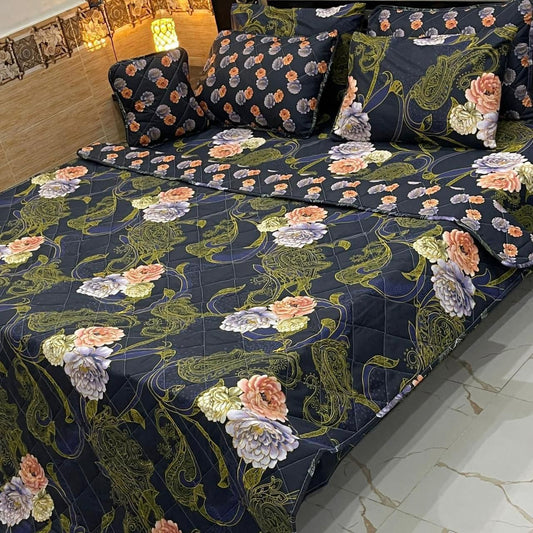 3 Color Flower Bed Sheet
