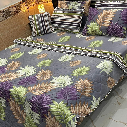 Gray Bed Sheet